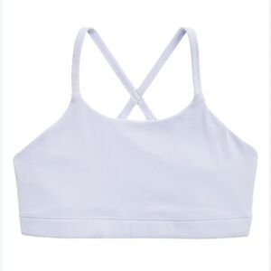 Athleta Girl Got Your Back Sports Bra Lavender Size Large 12